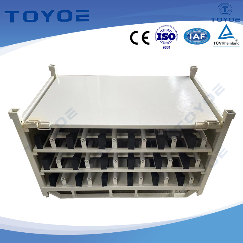 Les racks de pile certifiés CE permettent la logistique des pièces automobiles à l'épreuve des accidents.