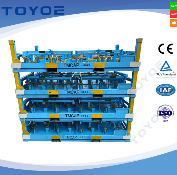 Types de palettes m&eacute;talliques