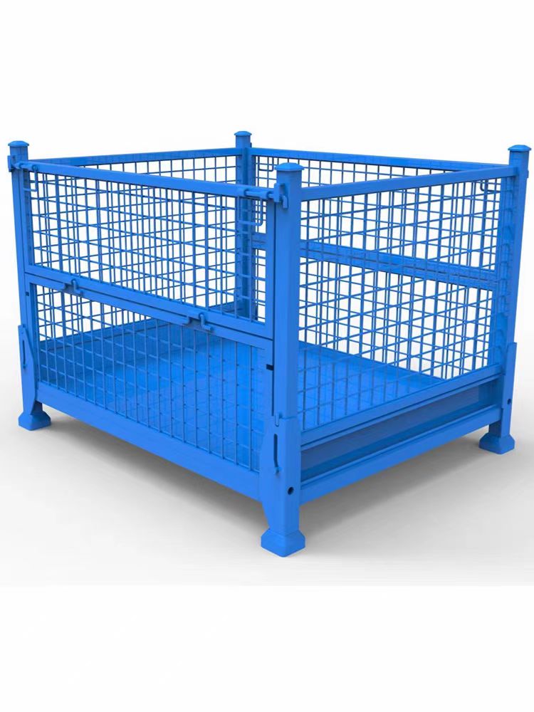 Bo&icirc;te grillag&eacute;e en fer galvanis&eacute;