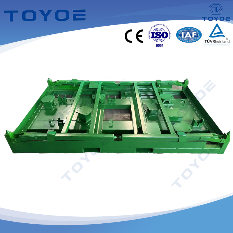Les supports pliants recouverts de polyuréthane sont idéaux pour le transport du moteur de voiture.