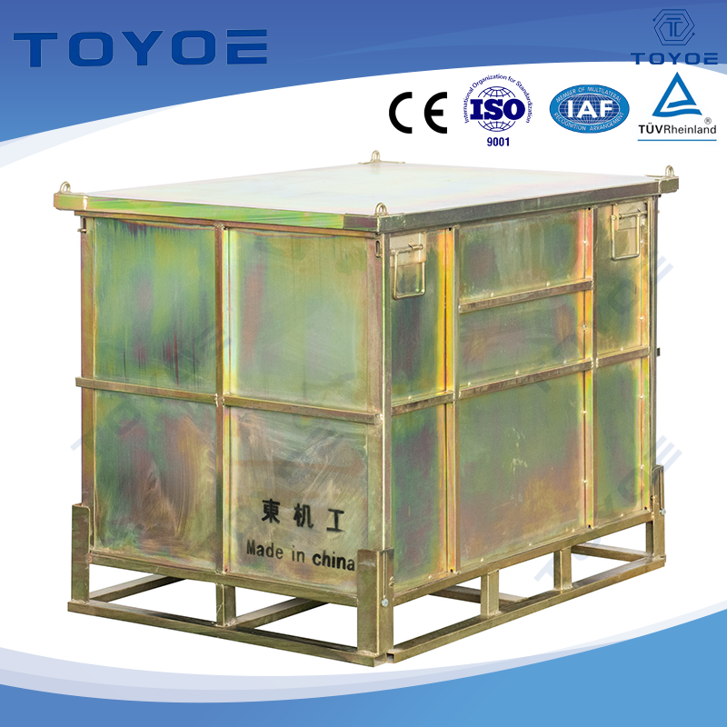 Les supports métalliques équipés de positionneur garantissent une manipulation d'usine sans inquiétude.