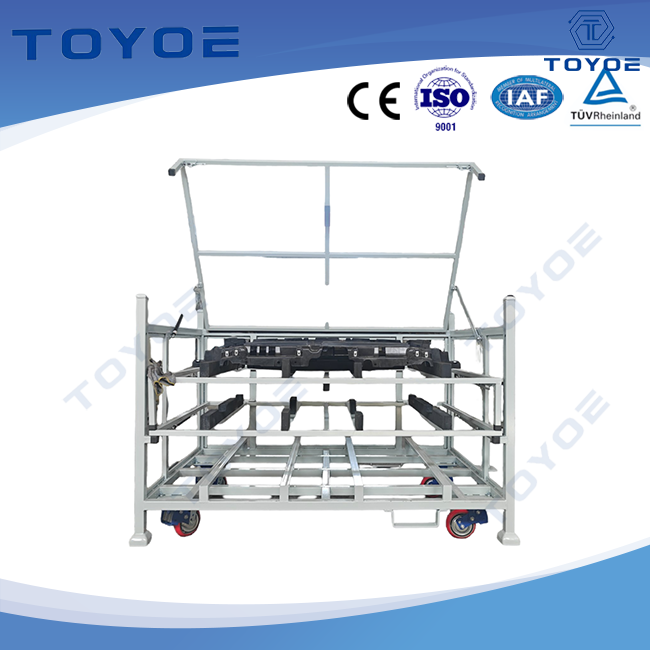 Racks métalliques conformes à l'UE avec roues - usine