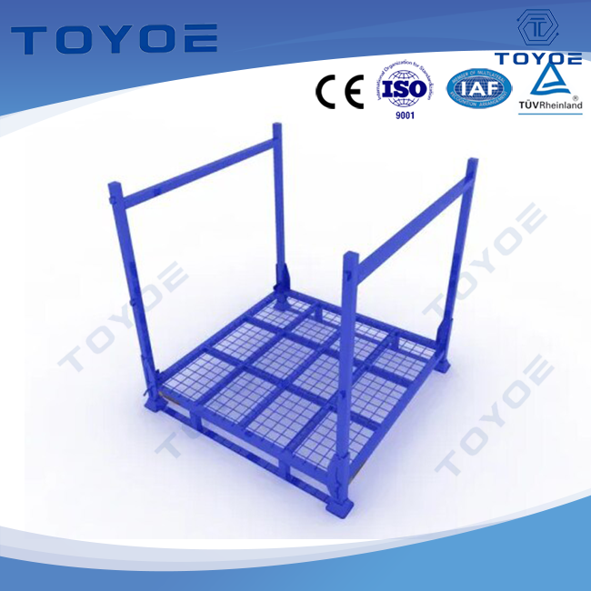 Cages de pièces métalliques à roues pour un transport facile