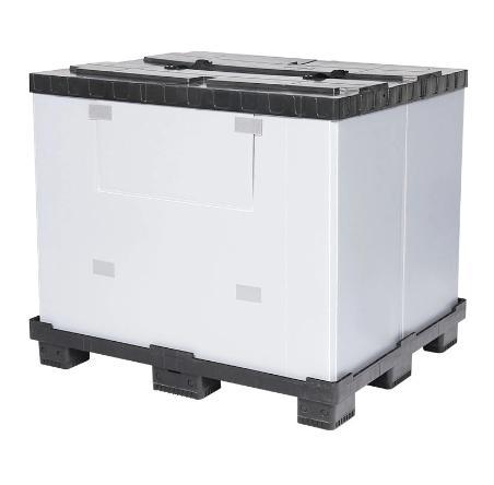 Caisse-palette pliable en plastique