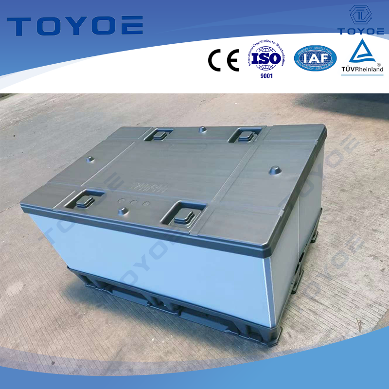 Boîte d'emballage en plastique HDPE vert recyclable recyclable