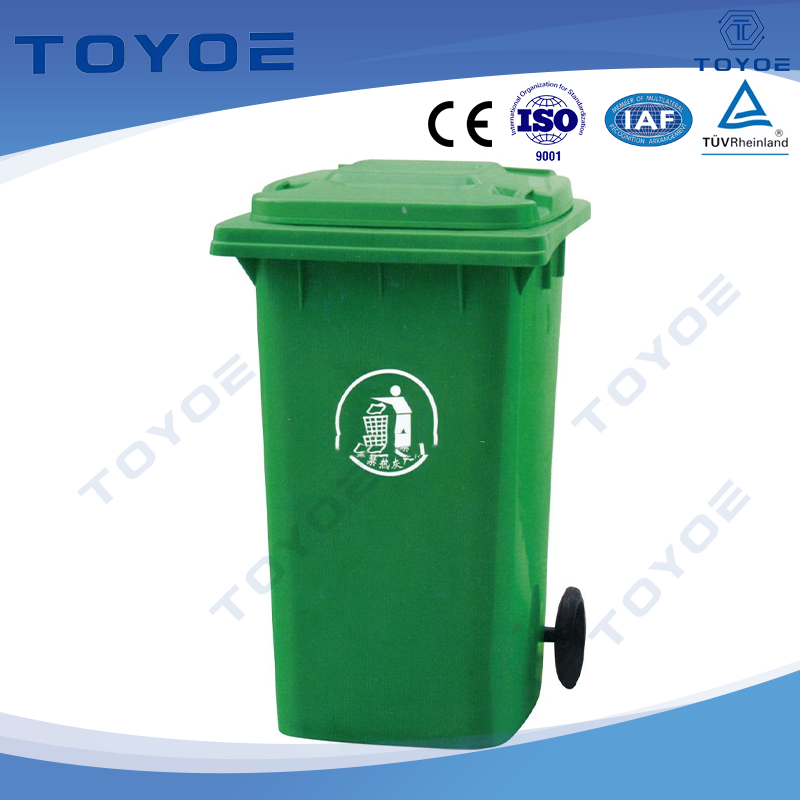 Hub de recyclage urbain écoduel - Double conteneurs en plein air