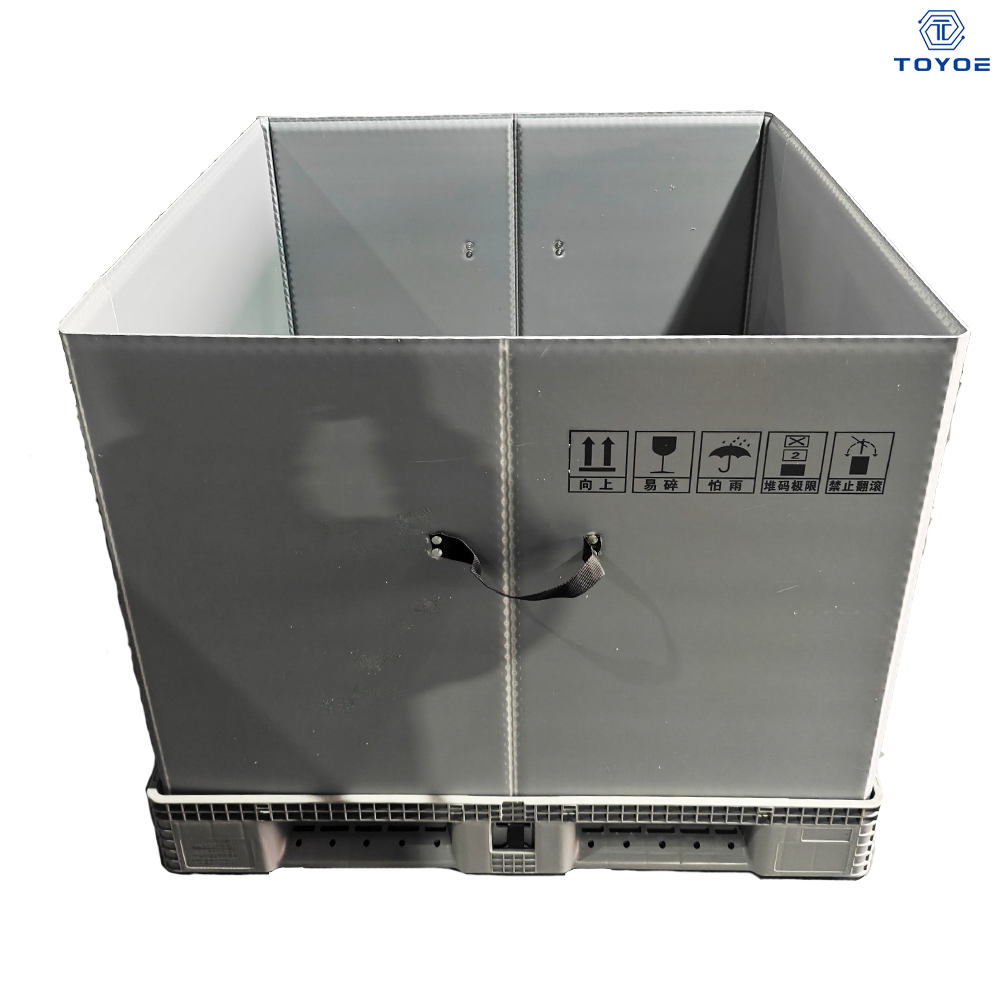 Caisse-palette en plastique 1100*1100*1000 de haute qualité