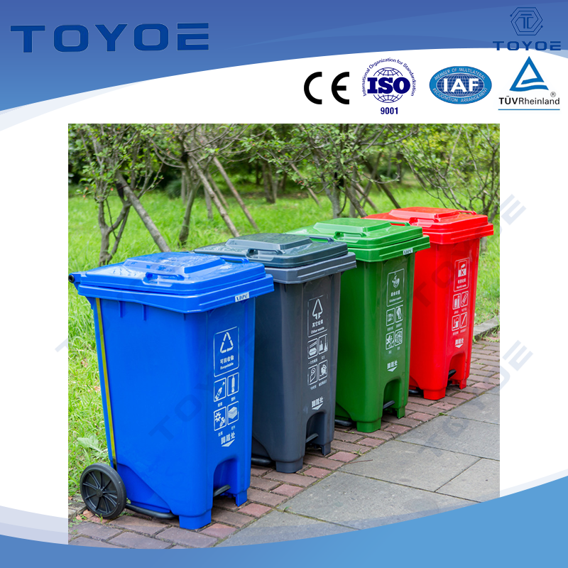 Station de recyclage extérieure du compartiment jumeau urbain