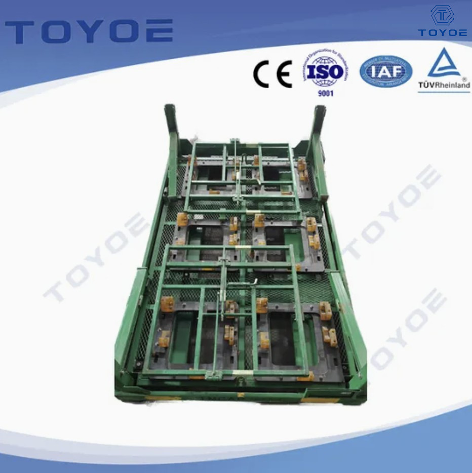 TOYOE Support de pièces de moteur automobile pour solution de stockage et de transport en acier robuste