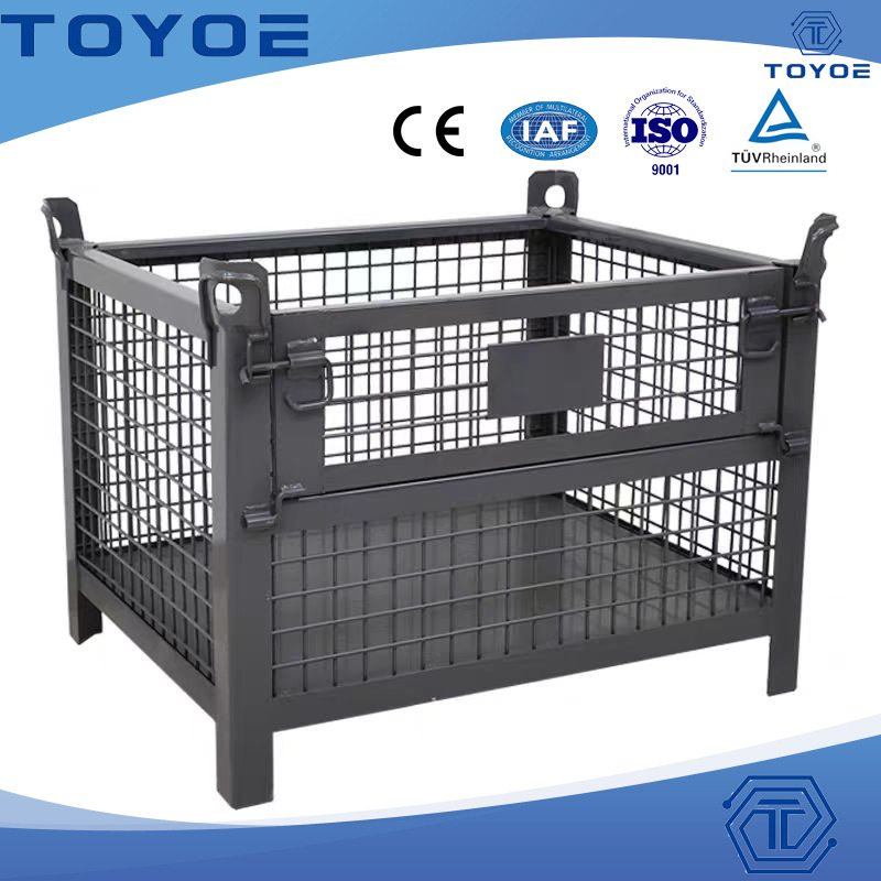Cage automobile pliable assure des pièces sûres en transit.