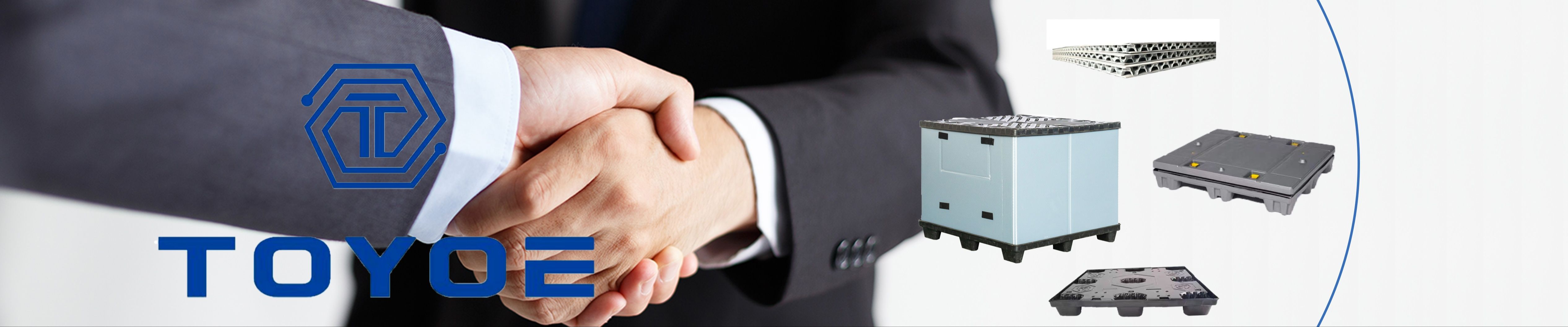 Conteneurs d'emballage logistique en plastique