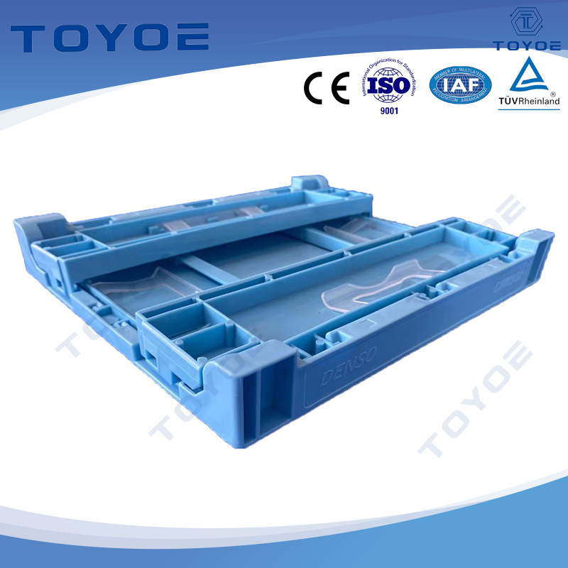 Boîte à outils de pliage Blue HDPE