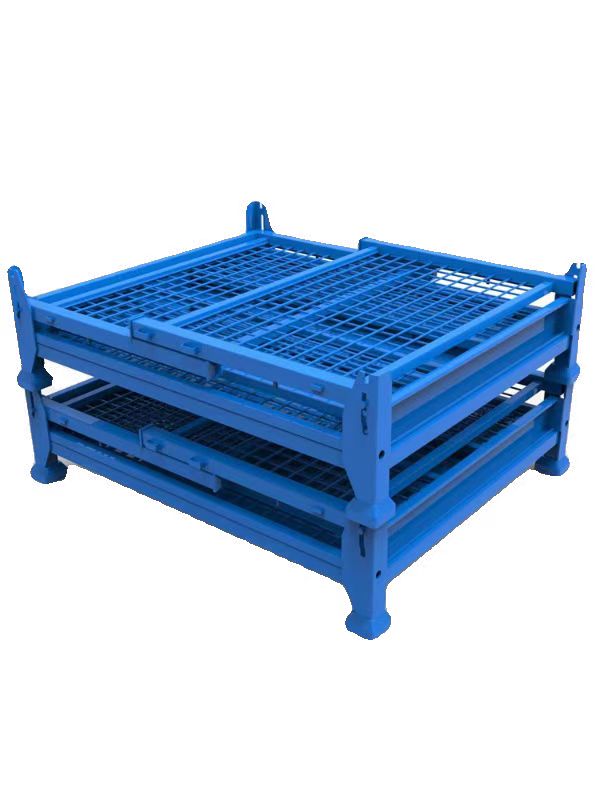 Les cages pliantes avec doublure en tissu assurent la protection des composants.