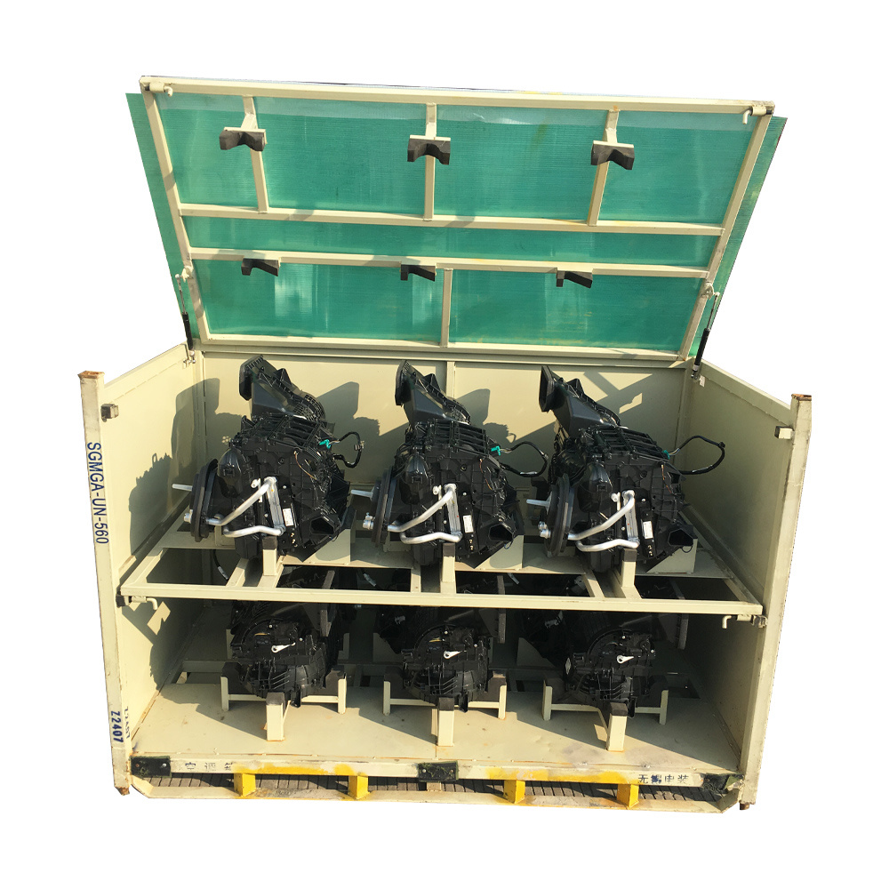 Solution de conteneur de stockage en rack pour mat&eacute;riaux m&eacute;talliques