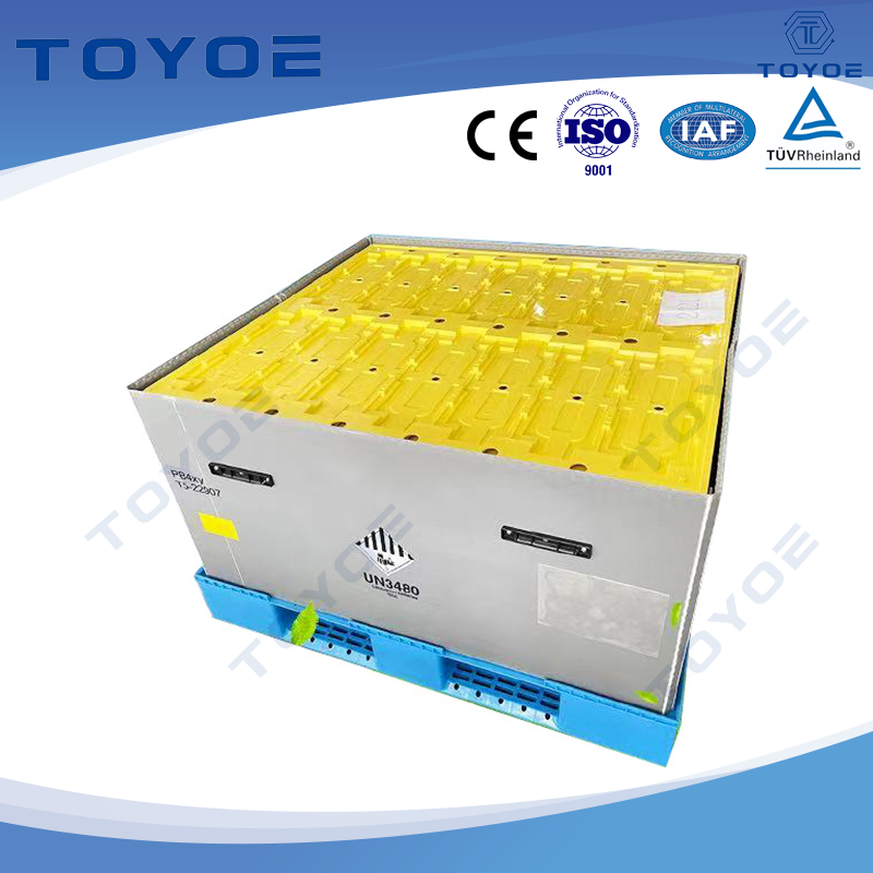 Palettes pliables approuvées par BYD: logistique automatique ergonomique