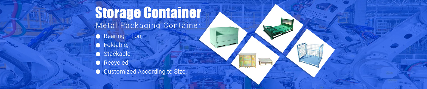 Conteneurs d'emballage logistiques m&eacute;talliques