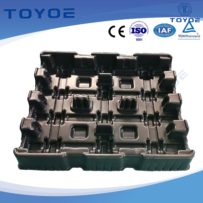 Bays automobiles bordés de blister: protection des composants sécurisés